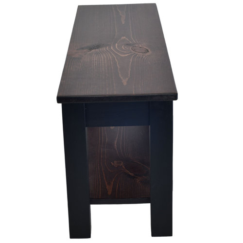 Gracie Oaks Halma Wood Storage Dining Bench & Reviews Wayfair